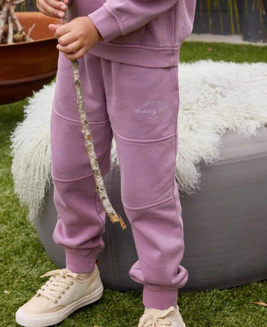Discount Little Kids' Garment Wash Trackpant Kids Sweats + Fleece|Bottoms