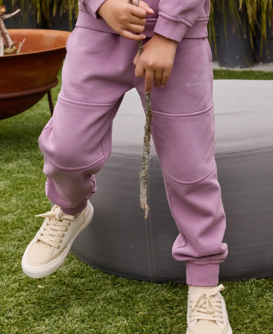 Discount Little Kids' Garment Wash Trackpant Kids Sweats + Fleece|Bottoms