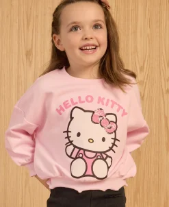 Best Little Kids' Hello Kitty Sequin Sweatshirt Kids Sweats + Fleece|Licensed Clothing