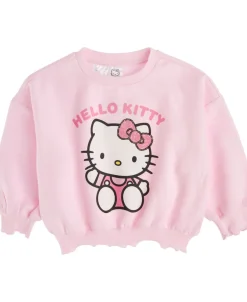Best Little Kids' Hello Kitty Sequin Sweatshirt Kids Sweats + Fleece|Licensed Clothing