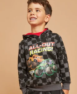 Best Little Kids' Licensed Monster Jam Hoodie Kids Licensed Clothing|Tops