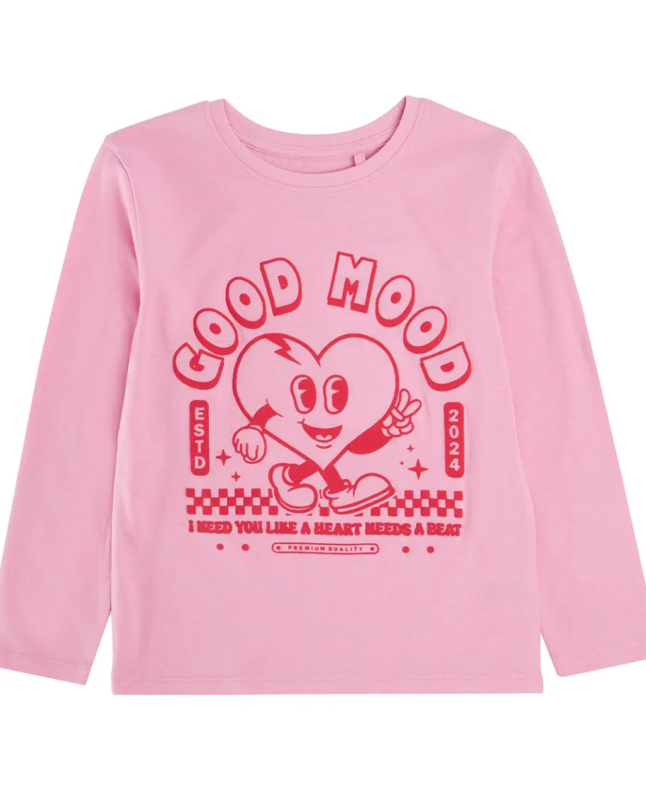Hot Little Kids' Long Sleeve Print Tee Kids Tops|T-Shirts