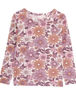 Online Little Kids' Long Sleeve Rib Top Kids Tops|T-Shirts