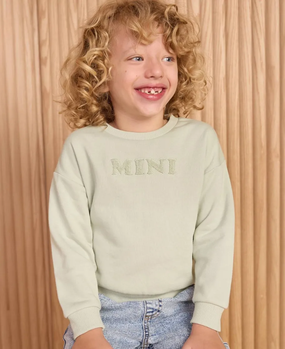 Sale Little Kids' Mini Me Boucle Sweatshirt Kids Sweats + Fleece|Kids 1 - 7