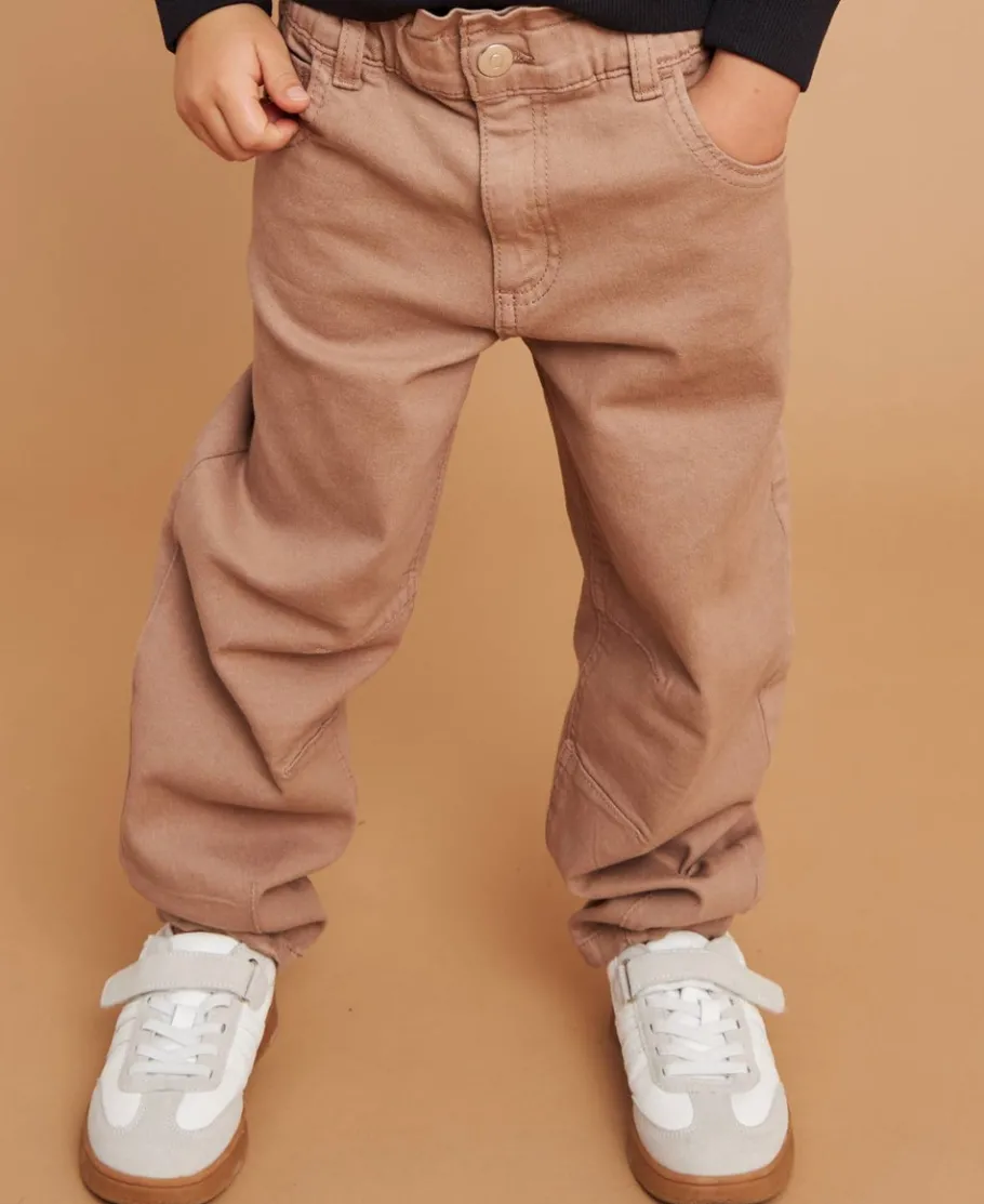 Hot Little Kids' Paperbag Waist Jean Kids Kids 1 - 7