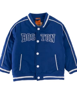 Online Little Kids' Piped Collegiate Bomber Jacket Kids Jackets|Kids 1 - 7