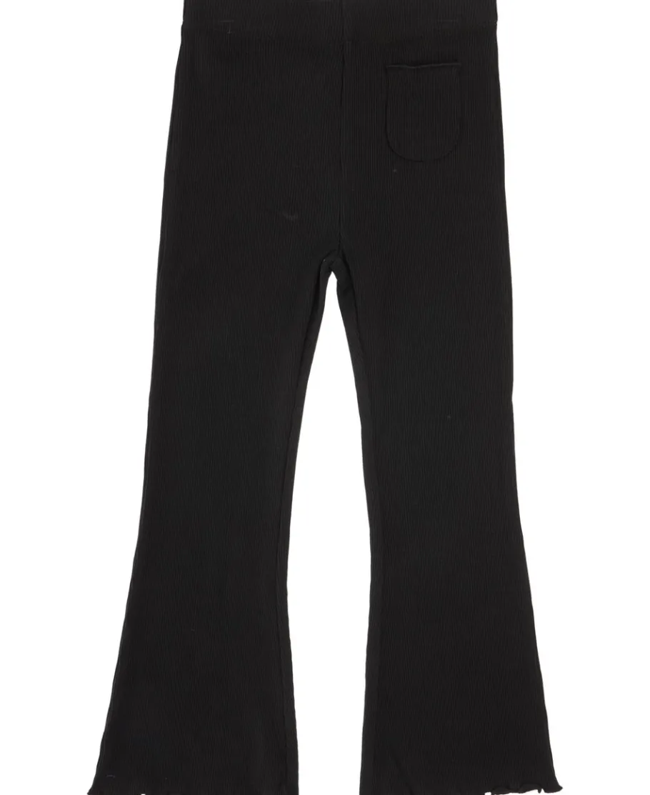 Hot Little Kids' Plain Rib Flare Leggings Kids Essentials|Kids 1 - 7