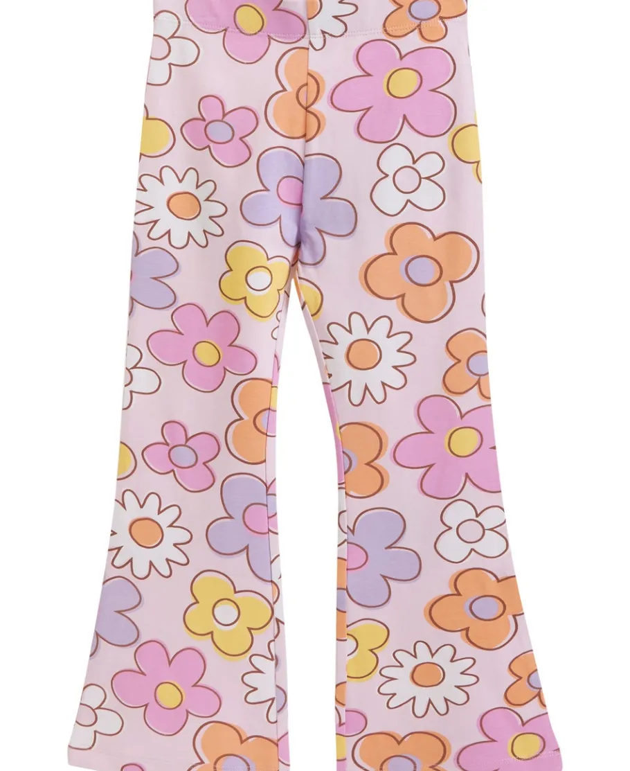 Hot Little Kids' Print Flare Legging Kids Bottoms|Essentials