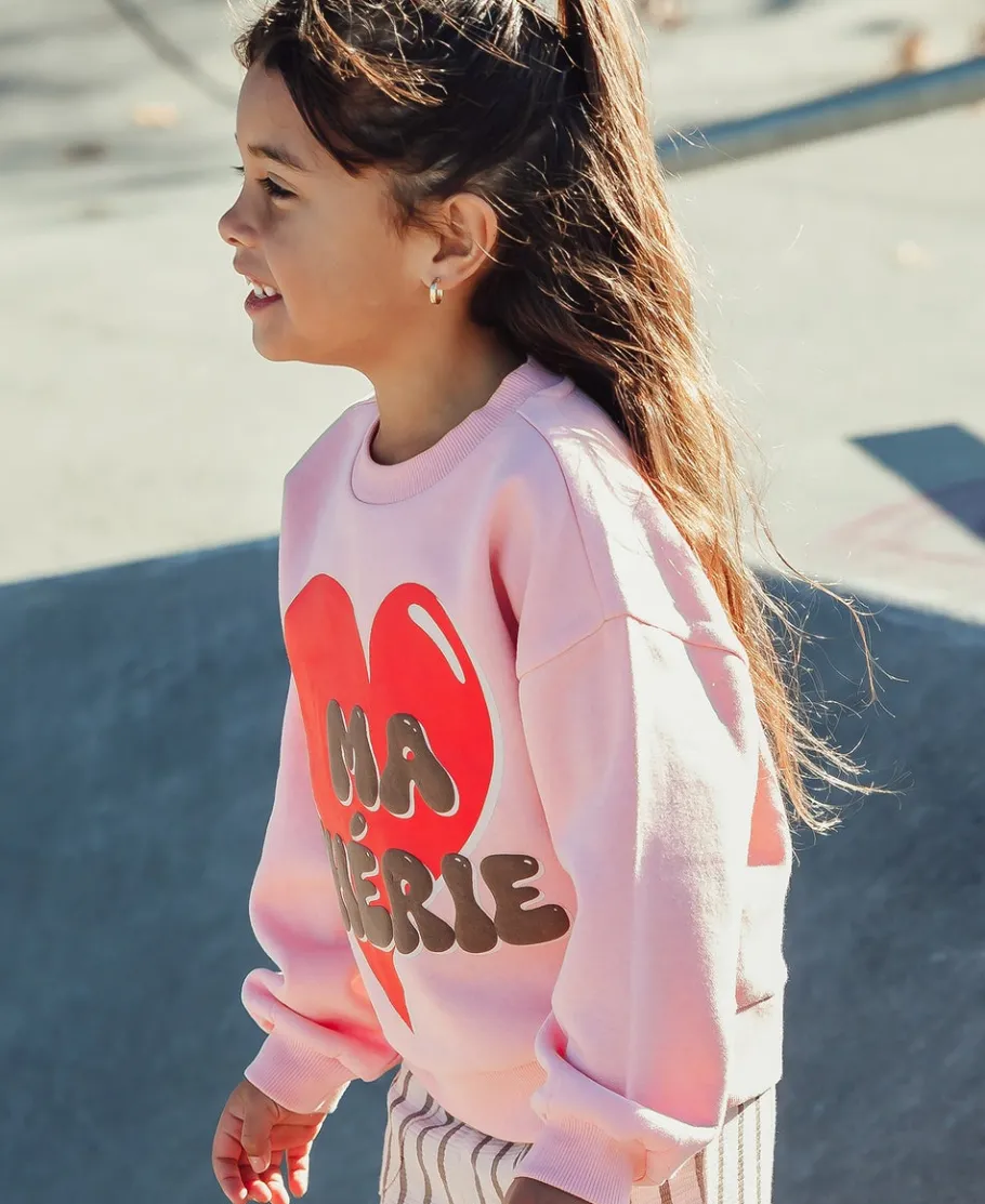 Hot Little Kids' Puff Print Sweatshirt Kids Sweats + Fleece|Kids 1 - 7