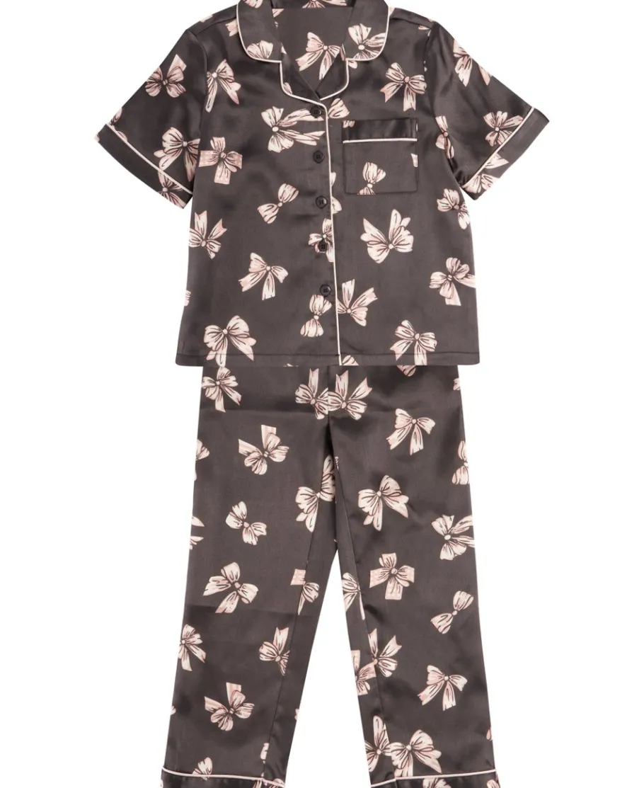 Online Little Kids' Satin PJ Set Kids Sleepwear|Kids 1 - 7
