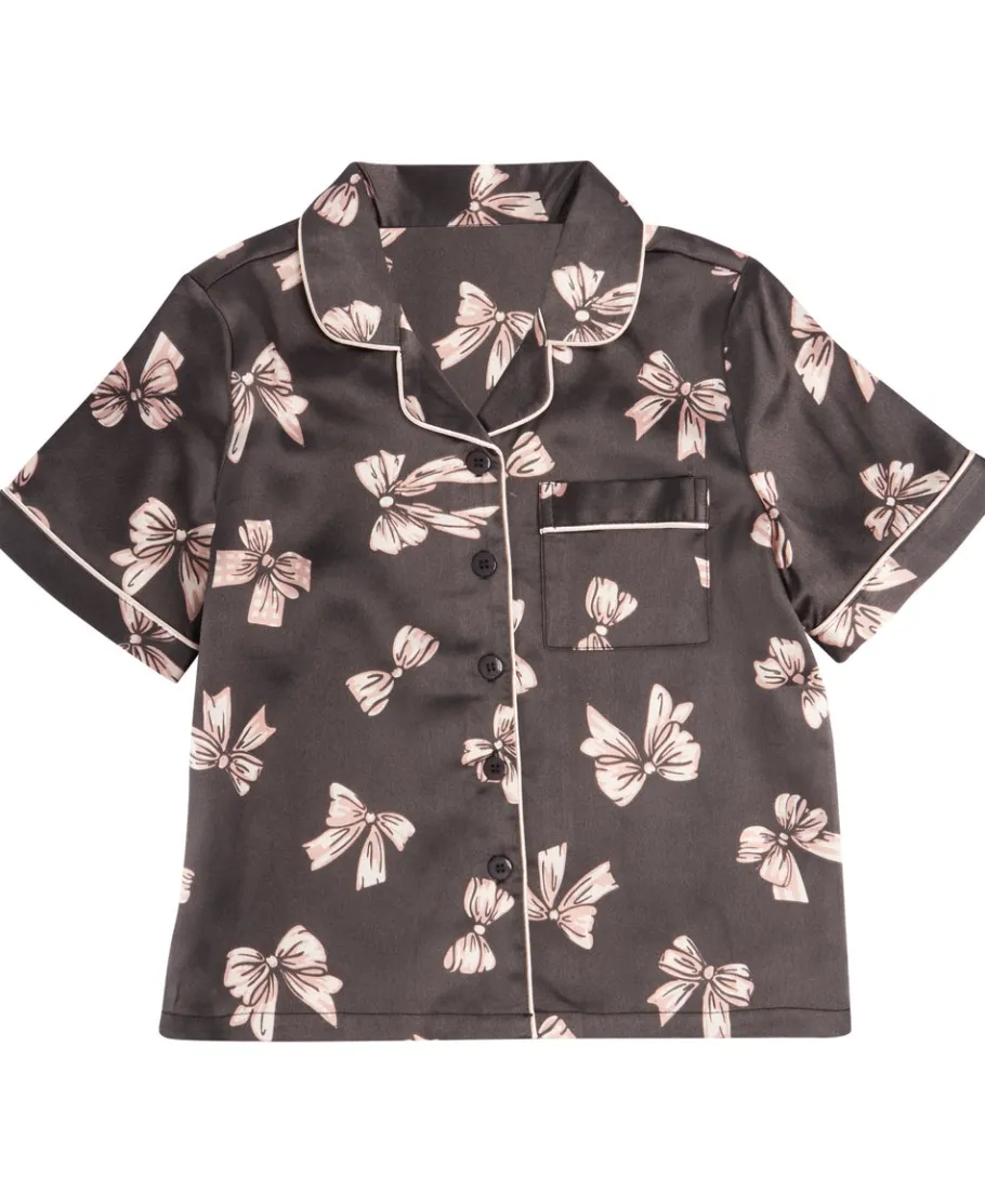Online Little Kids' Satin PJ Set Kids Sleepwear|Kids 1 - 7