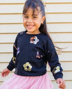 Best Little Kids' Sequinned Sweatshirt Kids Sweats + Fleece|Kids 1 - 7