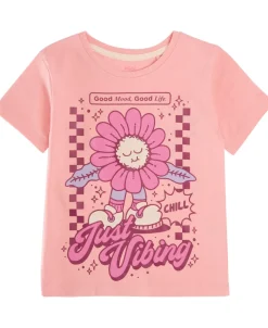 Clearance Little Kids' Short Sleeve Printed Tee Kids Tops|T-Shirts