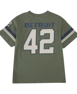 Online Little Kids' Short Sleeve Jersey Football Tee Kids T-Shirts|Essentials