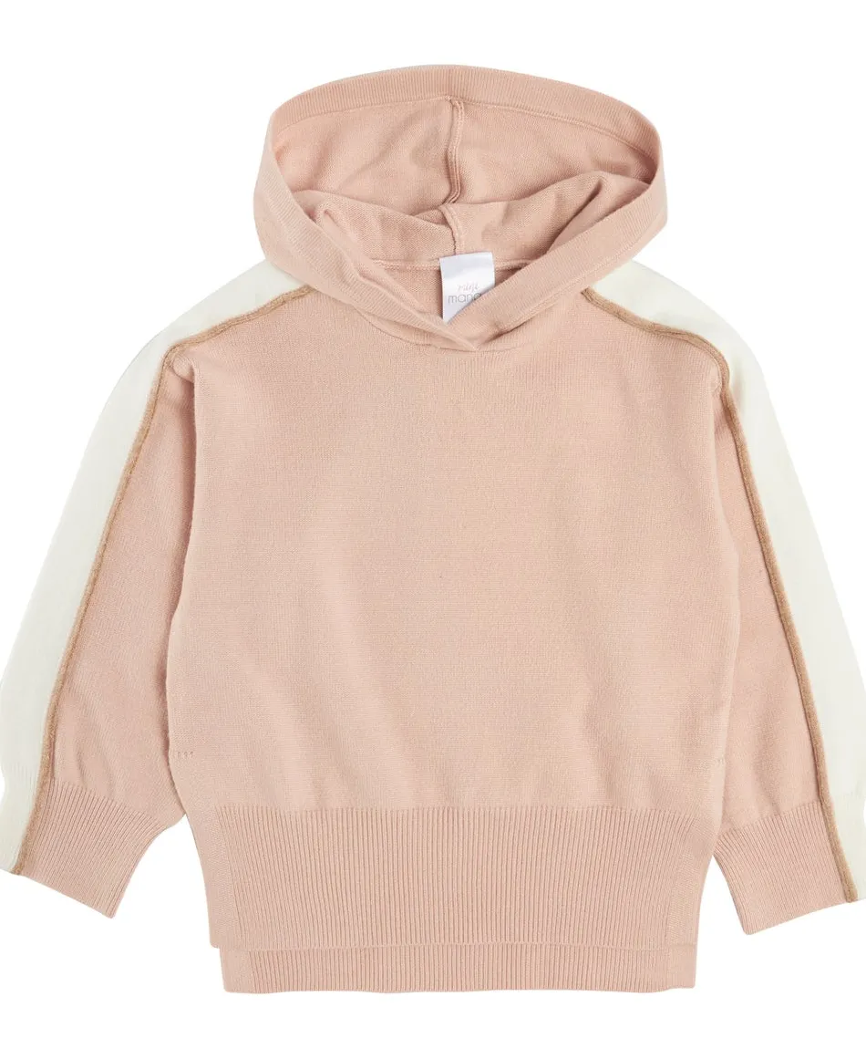 Discount Little Kids' Side Stripe Knitted Hoodie Kids Tops|Kids 1 - 7