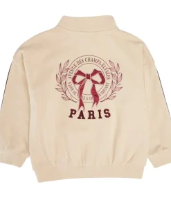 Hot Little Kids' Sporty Piped Panel 1/4 Zip Sweatshirt Kids Sweats + Fleece|Kids 1 - 7