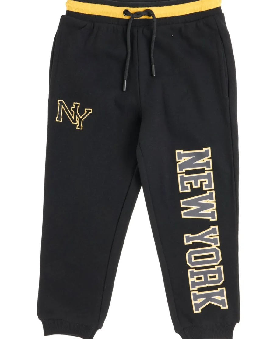 New Little Kids' Sporty Placement Print Trackpant Kids Sweats + Fleece|Bottoms