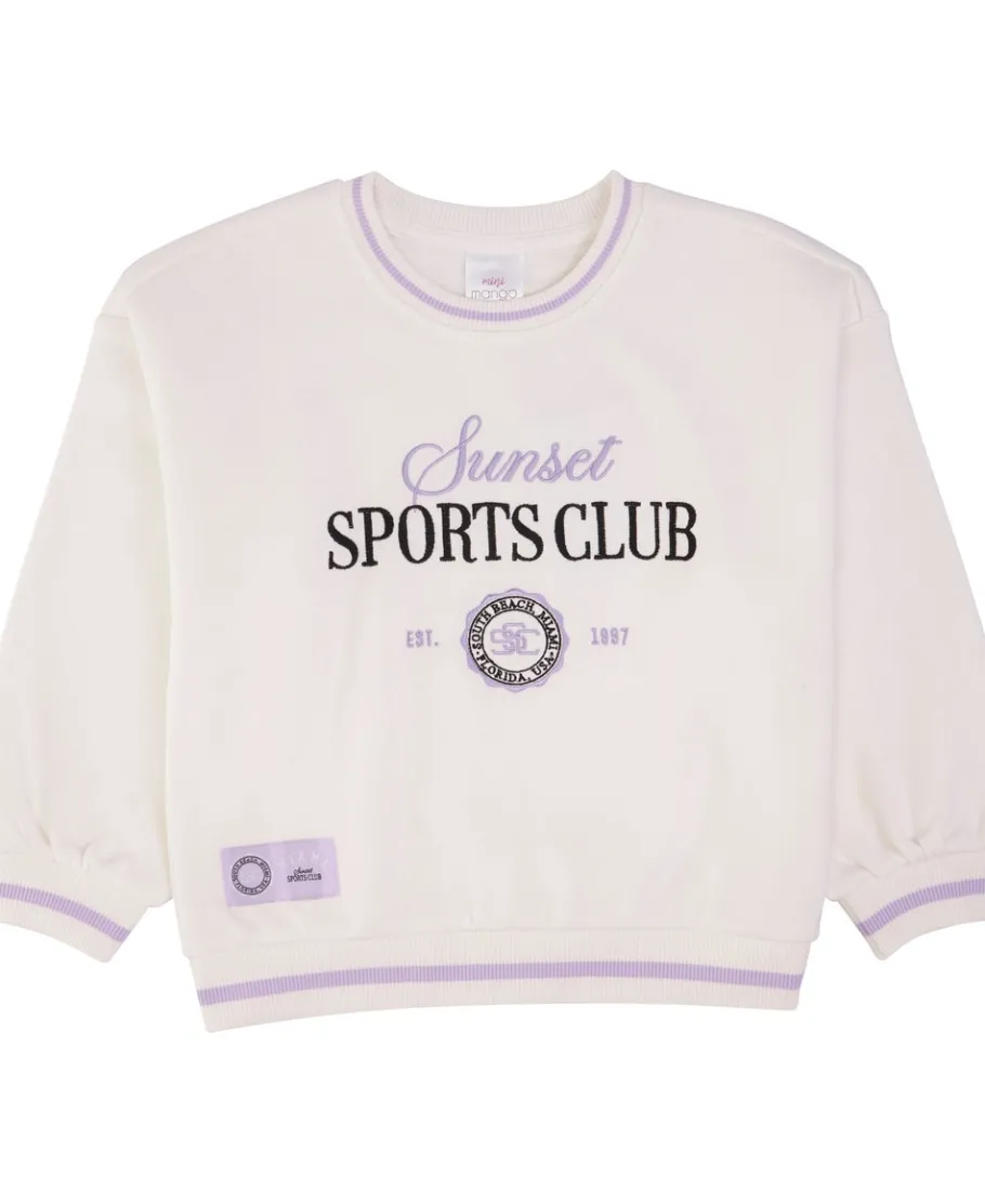 Online Little Kids' Sporty Puff Sleeve Sweatshirt Kids Sweats + Fleece|Kids 1 - 7