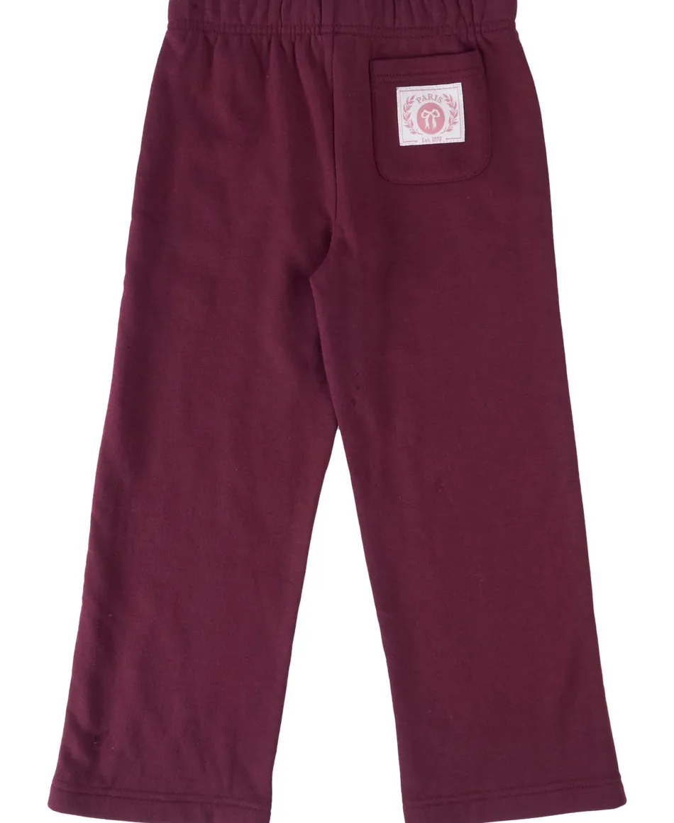 Discount Little Kids' Sporty Side Panel Wide Trackpants Kids Sweats + Fleece|Bottoms