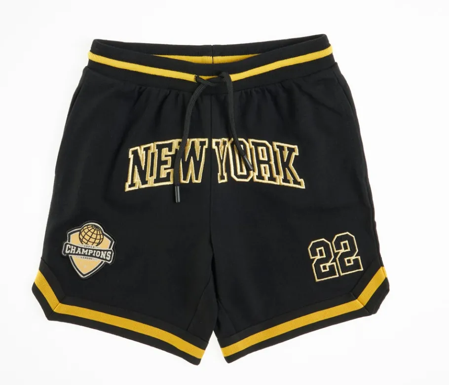 Discount Little Kids' Sporty Terry Applique Short Kids Bottoms|Kids 1 - 7