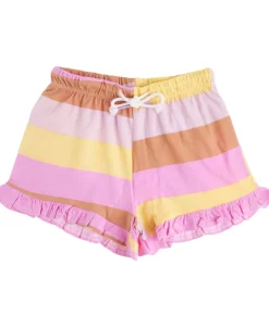 Sale Little Kids' Stripe Frill Shorts Kids Bottoms|Essentials