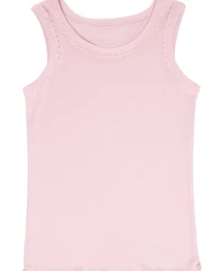 Fashion Little Kids' Thermo Lace Thermal Singlet Kids Thermals|Thermals