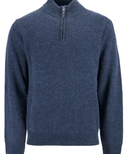 Outlet Men's 1/4 Zip Wool Jersey Knitwear & Sweats