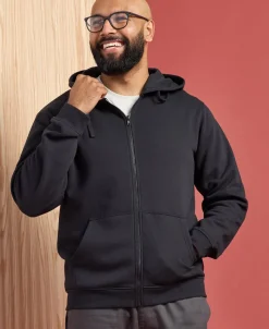 Online Men's Favourites Zip-through Hoodie Knitwear & Sweats|Favourites