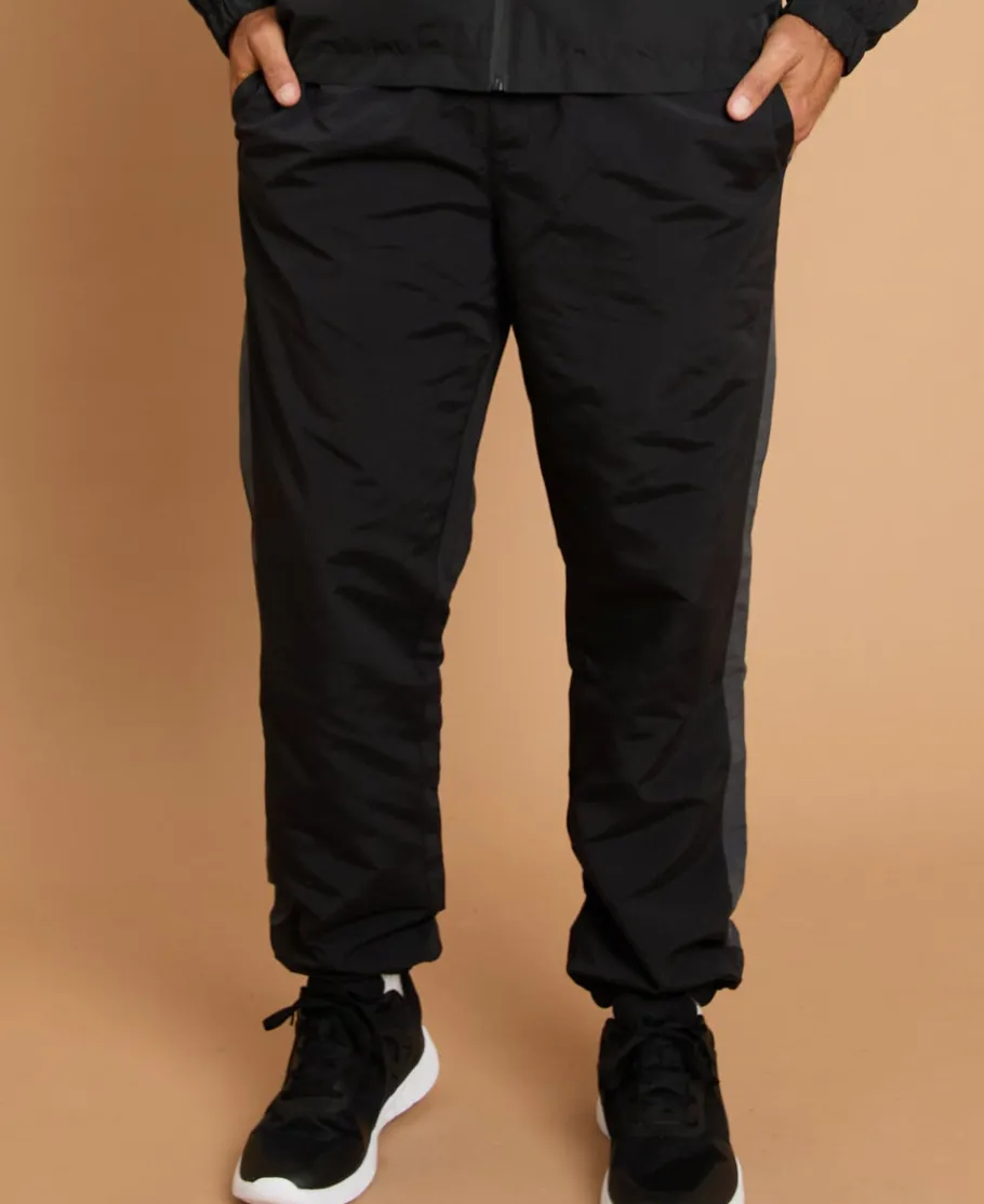 Sale Men's Microfibre Panel Trackpant Pants & Jeans|Activewear