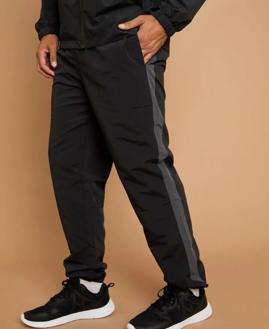 Sale Men's Microfibre Panel Trackpant Pants & Jeans|Activewear