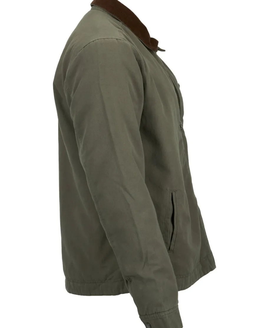 New Men's Relaxed Zip Jacket Jackets & Coats