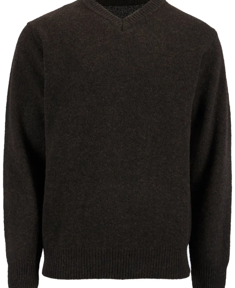 Outlet Men's V Neck Wool Jersey Knitwear & Sweats