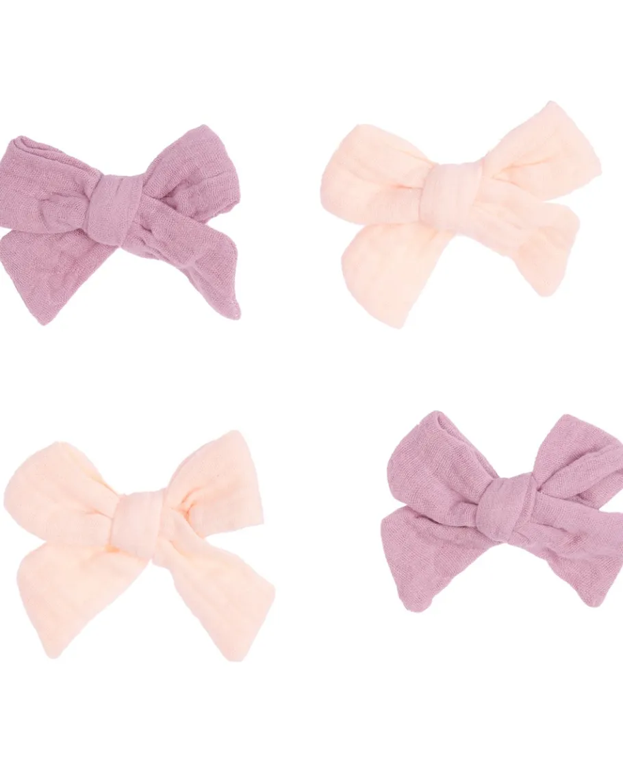 Fashion Mini Mango Woven Bow 4pk Kids Accessories|Kids Accessories & Toys