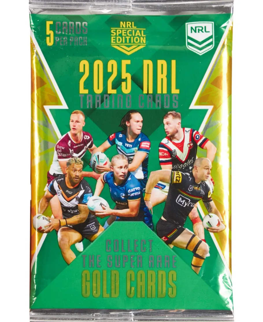 Clearance NRL 2025 Trading Cards Kids Licensed Clothing|Accessories