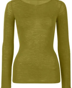 Best Women's 100% Merino Boat Neck Top Women T-Shirts|Tops