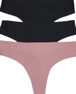 Fashion Women's 3 Pack No Show Gee Briefs Women Lingerie|Womens Briefs