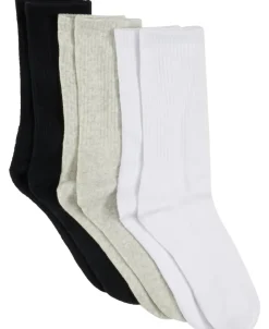 Best Women's 3 Pack Rib Crew Sock Women Accessories|Socks