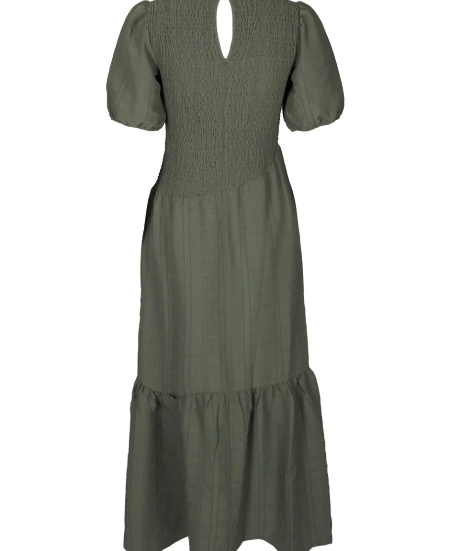 Discount Women's Asymmetric Shirred Midi Dress Women Dresses