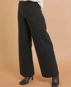 Sale Women's Bengaline Wide Leg Pant Women Plus Size|Pants & Leggings