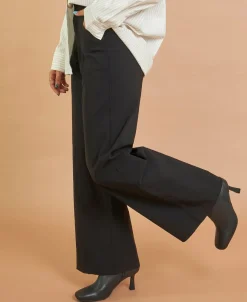 Sale Women's Bengaline Wide Leg Pant Women Plus Size|Pants & Leggings