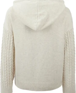 Clearance Women's Cable Knit Hoodie Women Sweats & Fleece|Activewear & Leisure