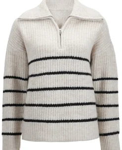 Clearance Women's Chunky 1/4 Zip Jumper Women Knitwear