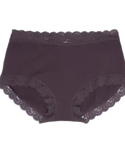 Outlet Women's Cotton Lace Trim Boyleg Women Lingerie|Womens Briefs