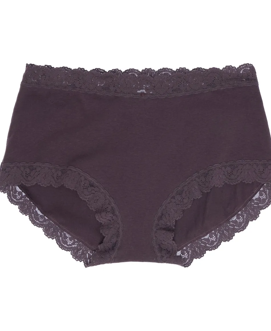 Outlet Women's Cotton Lace Trim Boyleg Women Lingerie|Womens Briefs