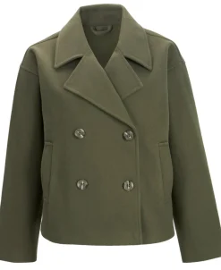 Outlet Women's Crop Coat Women Jackets & Coats