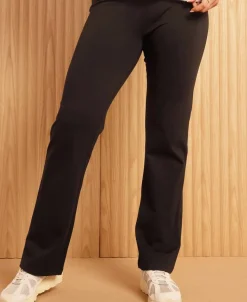 Fashion Women's Cross Waist Bootcut Ponte Pants Women Pants & Leggings