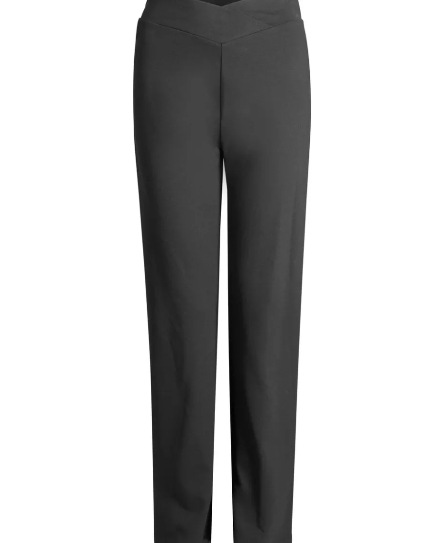 Fashion Women's Cross Waist Bootcut Ponte Pants Women Pants & Leggings