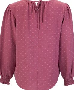 Hot Women's Dobby Spot Top Women Tops