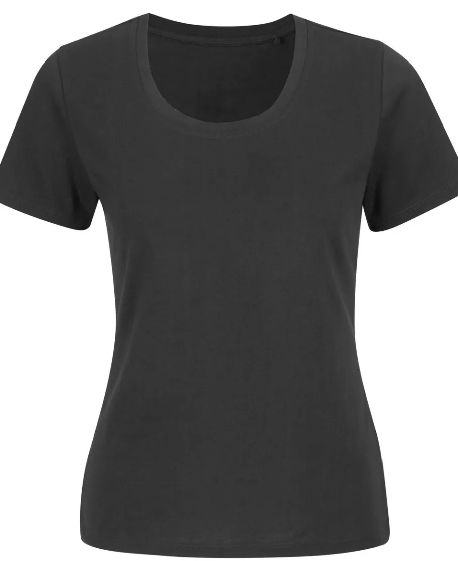 Online Women's Favourites Scoop Neck Cotton T-shirt Women T-Shirts|Tops