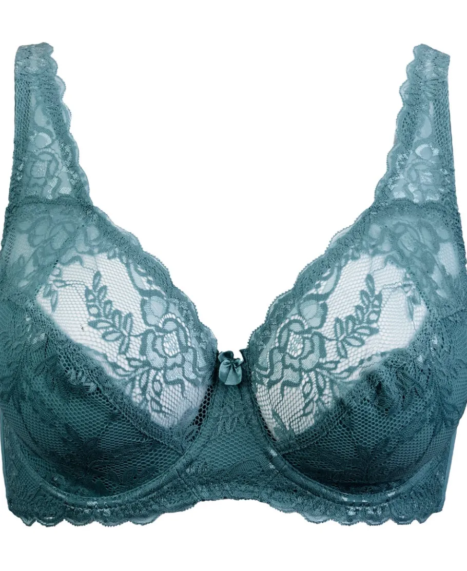 Online Women's Full Figure Lace Underwire Bra Women Plus Size|Lingerie